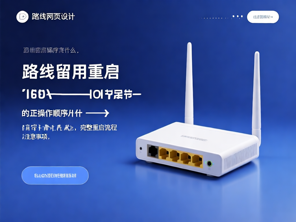 路由器重启流程图